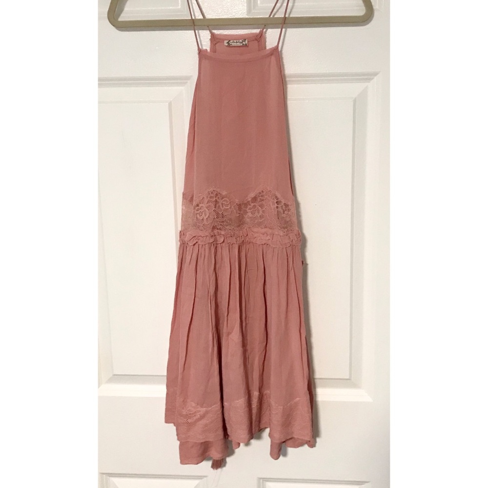 Intimately Free People pink slip dress - XS (NWOT)